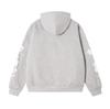 Young Thug Style Foam Letter Hoodie - Pink Hip-Hop Sweatshirt for Couples