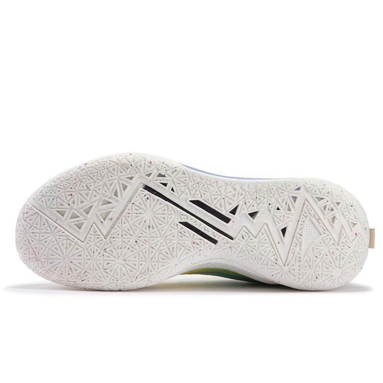 New 361° BIG3 5.0 Quick PRO TH Cushioning Anti Slip Wear Resistant Breathability Low Top Basketball Shoes Men's Fig Green 672421111-10