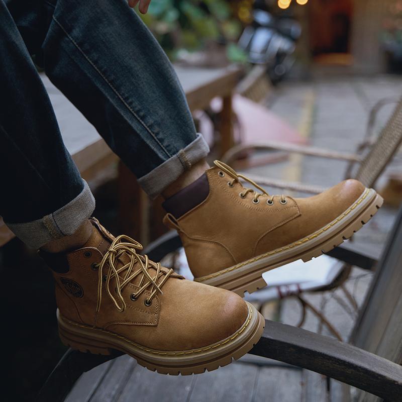 Модные нескользящие повседневные базовые ботинки — фото 7