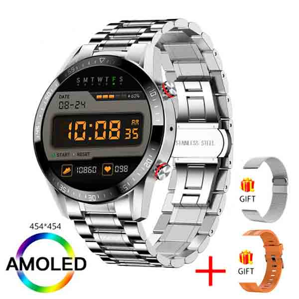 Smart Watch Men Always Display The Time Bluetooth Call Local Music Men Smartwatch For Huawei Xiaomi