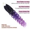 Locs di Dea Ricci Crochet Capelli Locs Morbidi Treccine Sintetiche Estensioni Capelli Stile Bohemien per Donne Nere