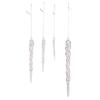 Acrylic Gorgeous 12pcs Ice Hangings Unique Decorative Icicle Ornaments For Wonderland Winter