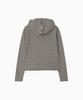Ohesio Striped Hooded Long Sleeve, Brown