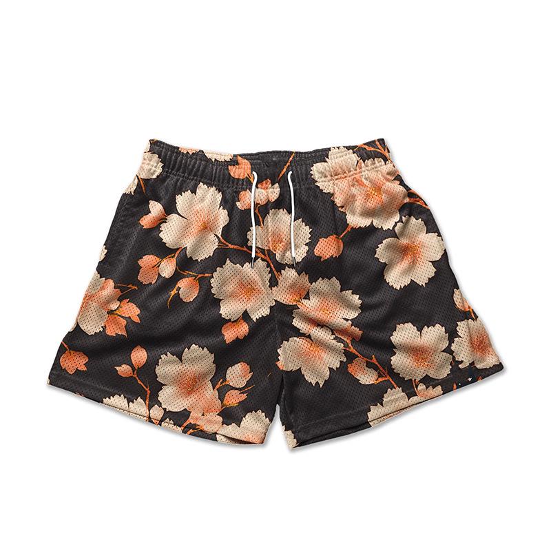 American Streetwear Men's Quick-Dry Basketball Running Shorts