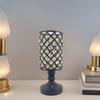 LED Modern simple decoration bedside lamp light luxury wrought iron table lamp touch dimming bedroom night light