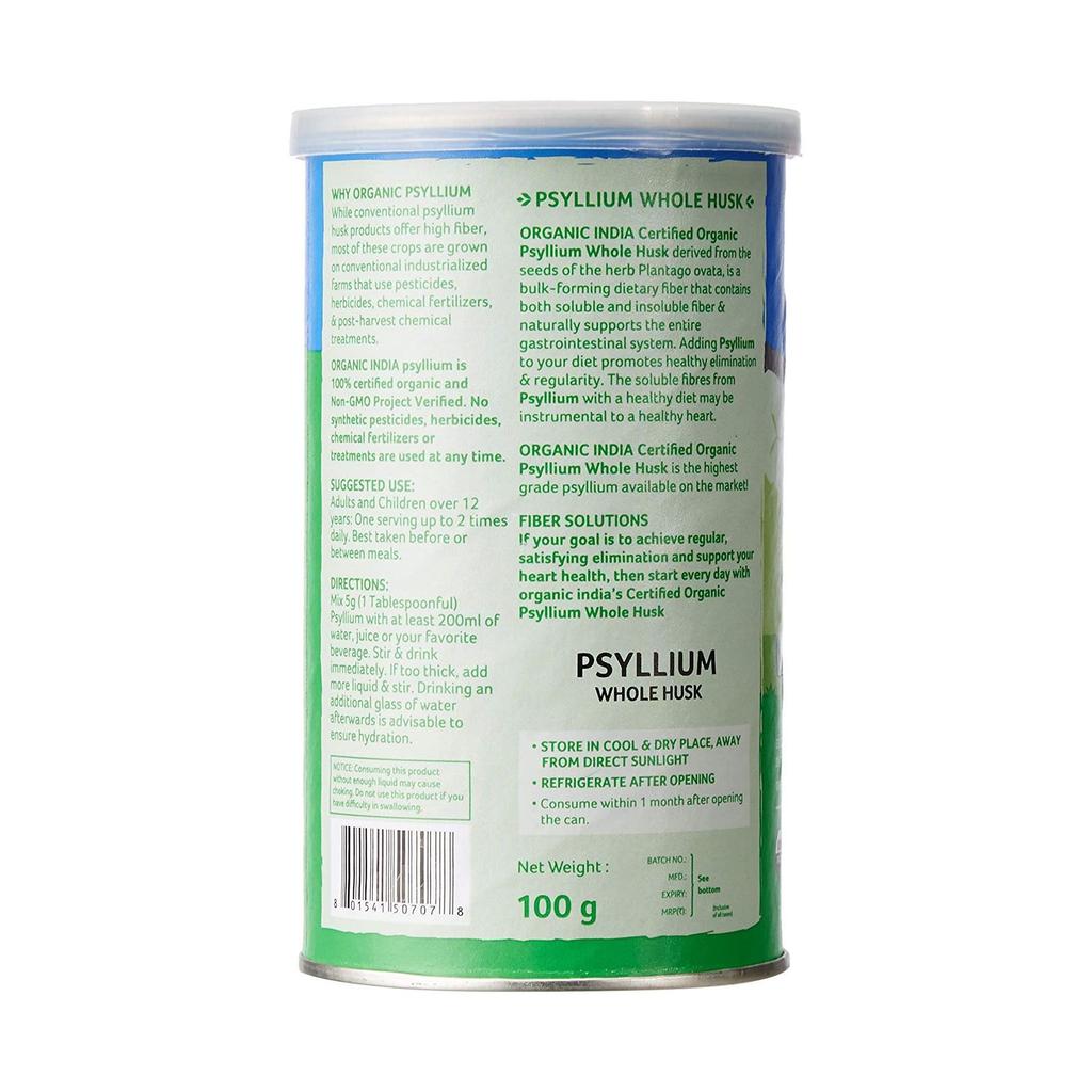 Psyllium (100 g), Psyllium Husk, organická Indie