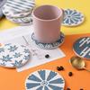 Diatom Mud Coaster Absorbs Cutlery Insulation Anti-scalding Coaster Table Decor