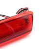 2PCS LED Rear Bumper Reflector Light Red Car Driving Brake Fog Lamp For Toyota Corolla Lexus CT200h 2011 2013