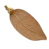 Hestia Wood Effect Trinket Dish with Gold Bird
