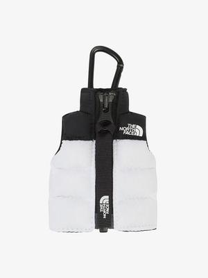 NA5AR03B Lie Down Vest Keyring WHITE