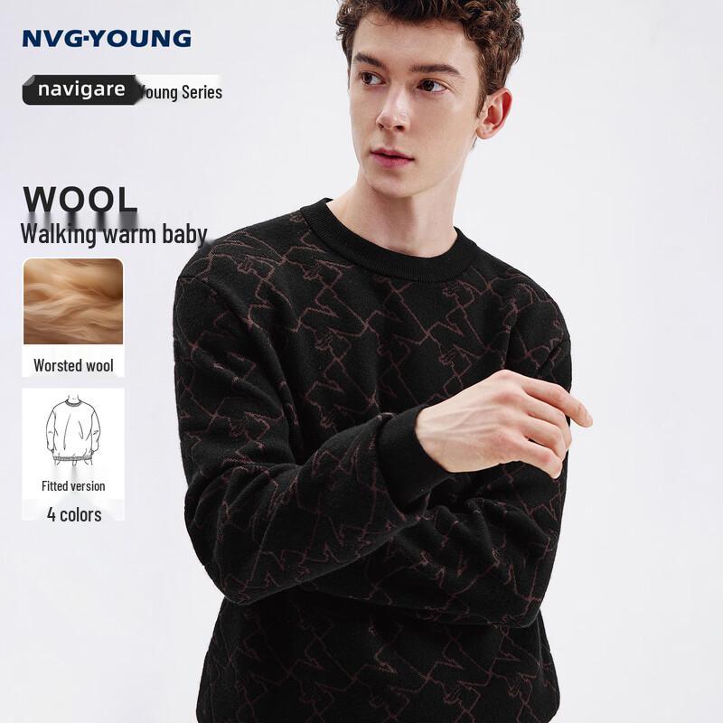 Navigare Women's Autumn Wool Blend Knit Sweater