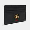[Pre-Owned] Gucci Leather Ophidia Card Case 'Black' - Very Good #6T69GR