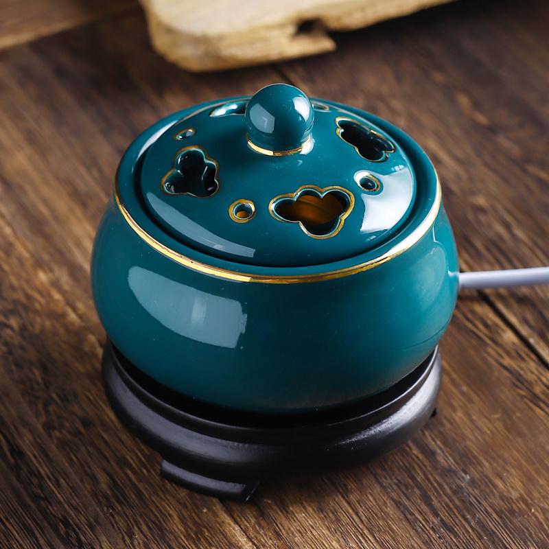 Adjustable Temperature Ceramic Incense Burner & Aroma Diffuser
