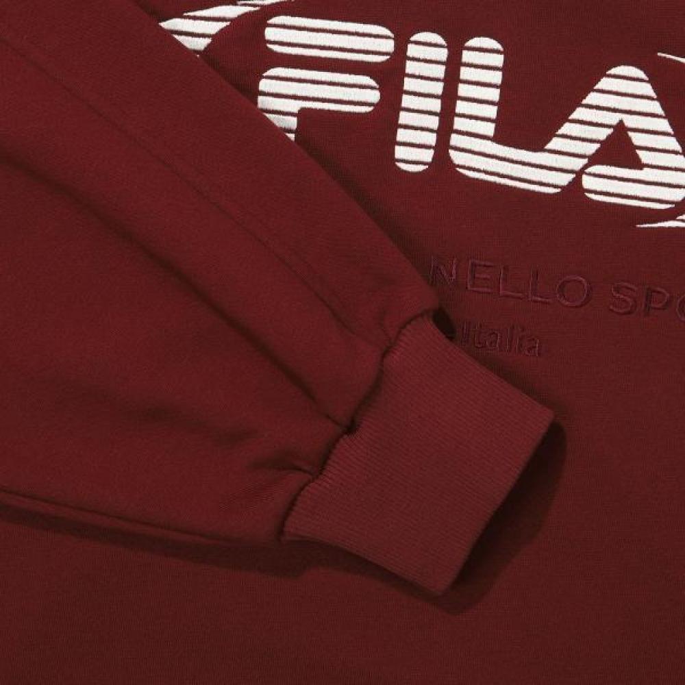 Fila V Neck Logo Sweatshirt