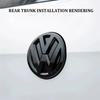 AGLNX1 Car Front Grill Emblem For VW POLO GOLF 5 6 7 7.5 8 MK5 MK6 MK7 MK8 Scirocco Rear Trunk Lid Covers Logo car accessories