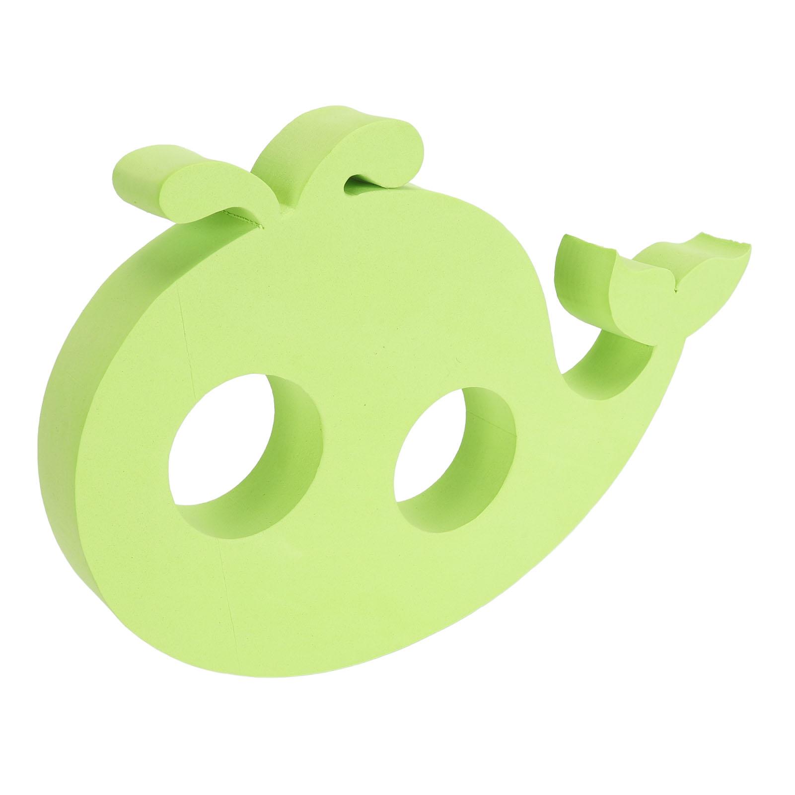 

EVA Float Stick Connector 2 Holes Swimming Training Pool Exercise Equipment Whale Shape Green