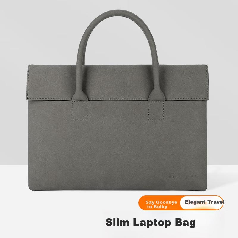 BRINCH Laptop Bag for Women, 15.6-Inch Handheld Commuter Business Laptop Bag Compatible with Apple And Huawei Notebooks