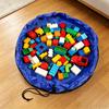 Spielzeug-Aufbewahrungstasche mit Kordelzug, wasserdicht, große Kapazität, Organizer für Spielzeug, Puzzles, Bausteine, Strand, Pool, Badespielzeug