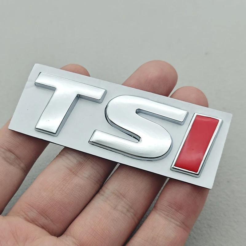 3D Metal Car Styling TSI BLUE MOTION Logo Sticker Rear Trunk Badge Front Grille Emblem For VW Golf MK4 MK5 MK6 MK7 Polo Passat