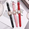Women Leather Strap Watch Casual Ladies Quartz Wristwatch Bracelet Clock