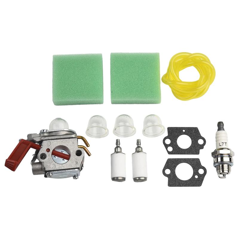 Carburetor Assembly Kit B25C BC2500R D725CD D825SB F F3040 F3050 For Homelite Trimmers