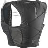 SALOMON Hydration Vest Rucksack Backpack ACTIVE SKIN 4 Women SET Skin 4 M (Active Set) Women's BLACK/METAL