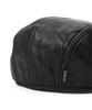 Schott Leather Hunting F Cap, Men's 010, Black, 782-5974007