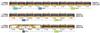 Tomytec TOMIX N Gauge Kinki Nippon Railway 12200 Series Additional Set A 98561 Railway Model Train