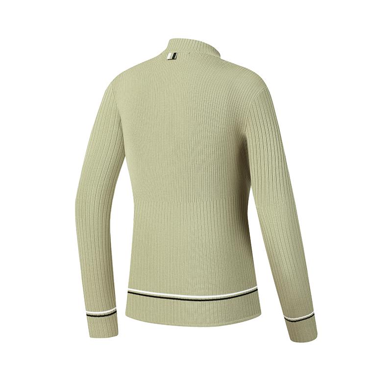 FILA Golf Series Simple Fashion Casual Sports Golf Versatile Comfortable Elegant Slim Fit Knitted Long Sleeve Sweater Women sweater A11W615407FBG