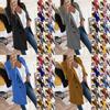 Warmer Winter Damen Plüsch Trenchcoat Damenjacke Übermantel Lässige Oberbekleidung