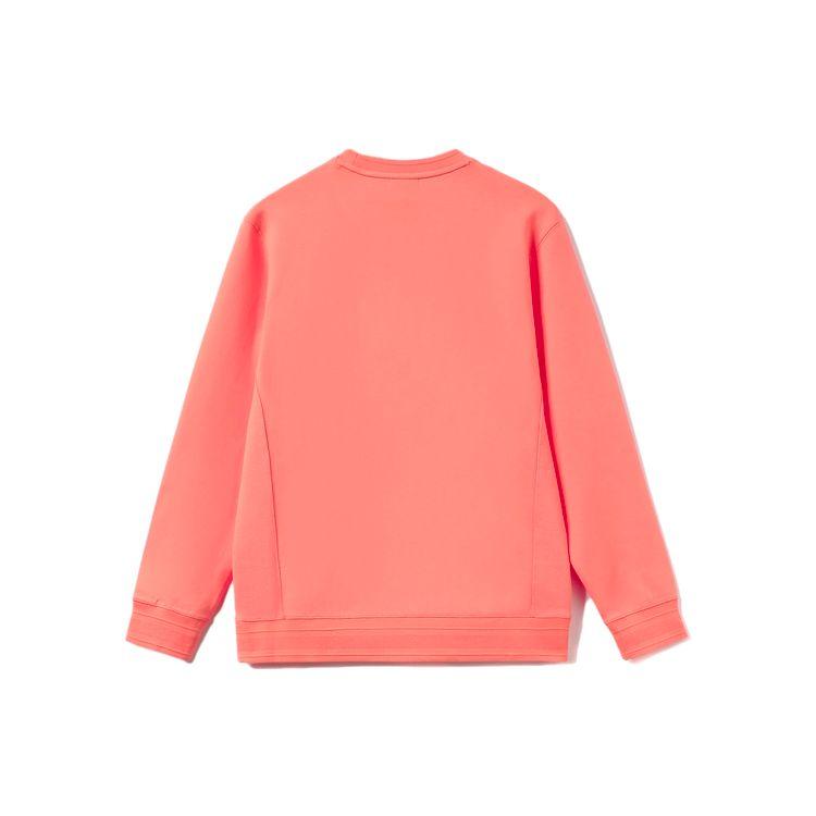 Li Ning Wade Series Letter Print Crew Neck Pullover Sweatshirt Men sweatshirt Desert-Pink AWDR397-4