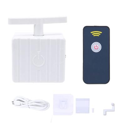 Home Light Switching Pusher Convenient Light Button Control Easy Installation with Remote & Cable for Dormitory Bedroom