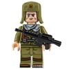 Ninja Warrior Superhero Doll With Weapon Single Building Block Assembly Toy