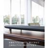 Yamazaki Tower Tabletop Ironing Board with Legs, Boat-Shaped, Black, Approx. W75 X D30 X H6cm, Comfortable To Hang Ironing Board, Model 5784