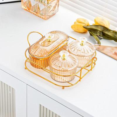 Light Luxury Sealed Snack & Fruit Serving Set