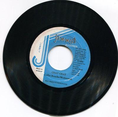 7inch Record COLIN ROACH & WICKERMAN - Chat Chat None Jammy's Records 1992 Jamaica Reggae, Ska & Dub Used