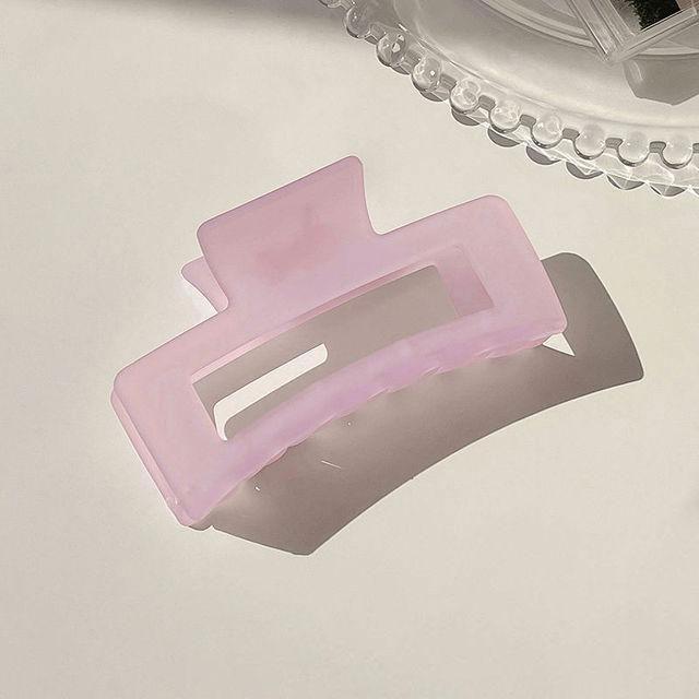 1PC fermaglio per capelli per donne e ragazze in plastica trasparente grande fermaglio per capelli granchio fermaglio per capelli da donna artigli accessori per capelli ragazza