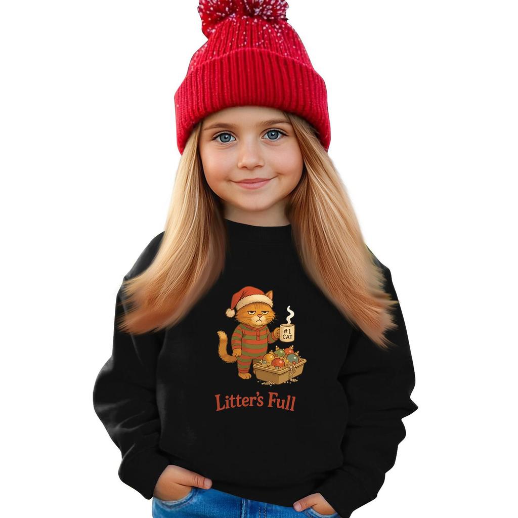 Kinder Sweatshirt Jungen Mädchen Rundhals Sport Sweatshirt Lässiger Pullover Sweatshirt Sportshirt