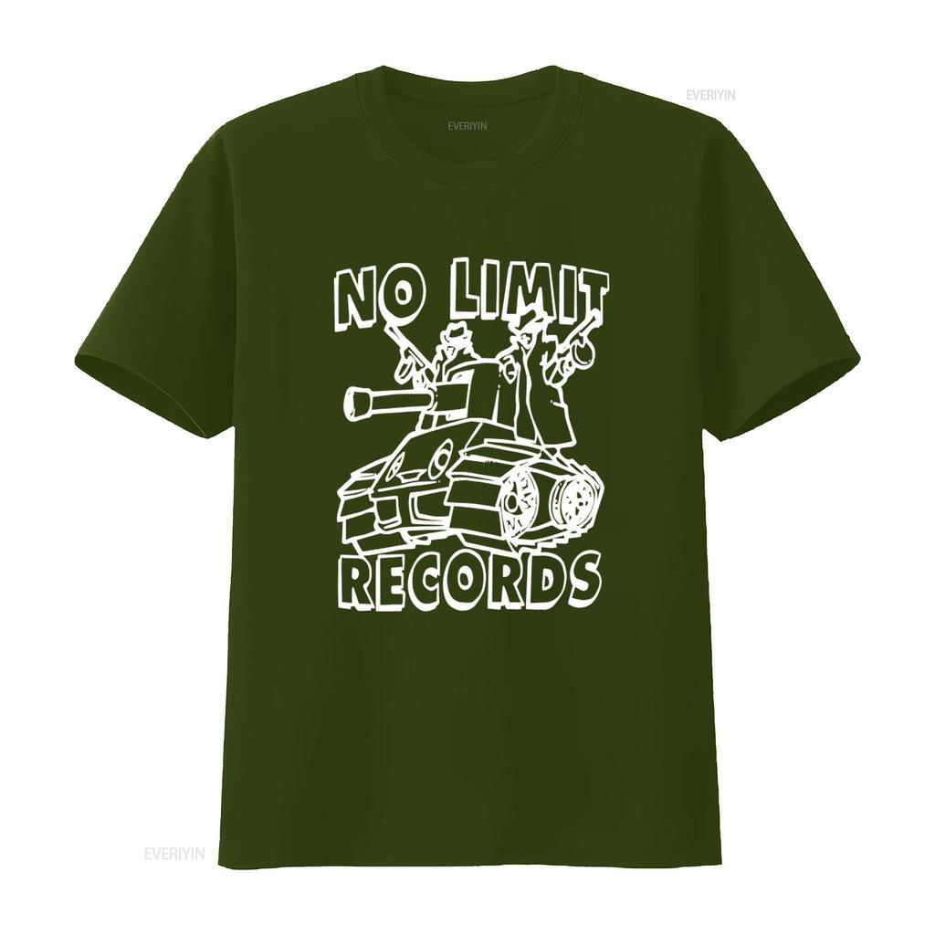 Vintage 2000s No Limit Records T Shirt Bold Design Retro Appeal Perfect for Hip Hop Fans Vintage Washed Slightly Homme