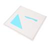 Folding Scoring Board with Triangular Tool 320x320mm Scoring Plate for Making Card Envelope Photo