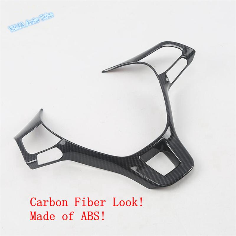 ABS Auto For Volkswagen Passat B8 2016 - Steering Wheel Decoration Button Frame Cover Trim Matte / Carbon Fiber Accessories