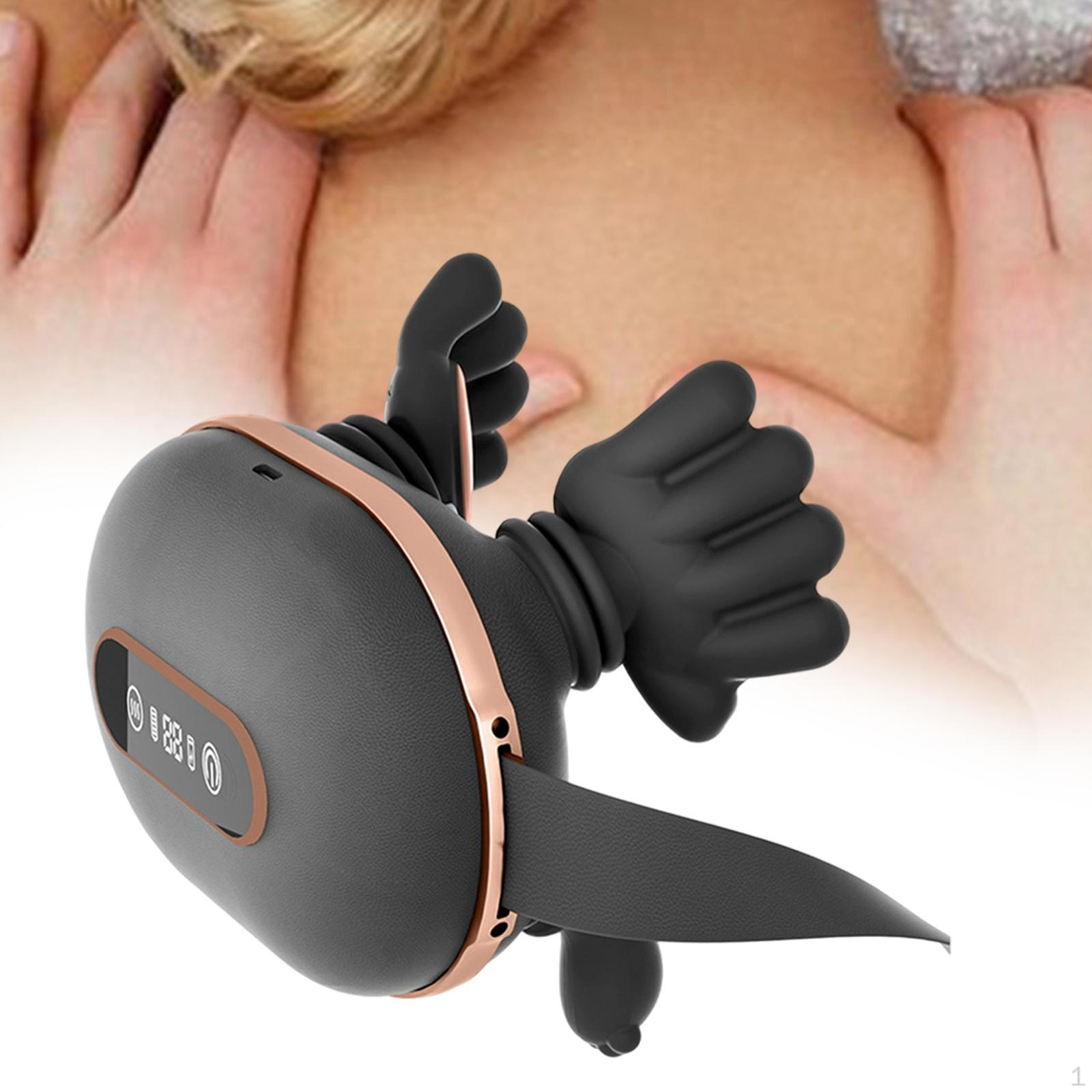

Neck and Shoulder Bionic Heating Massage Replacement with Hands Fingers Accessory for чорний