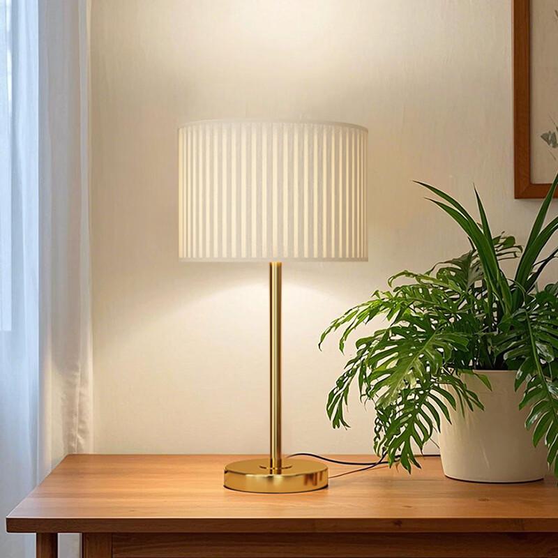 OEING Smart Remote Control Pleated Floor Lamp