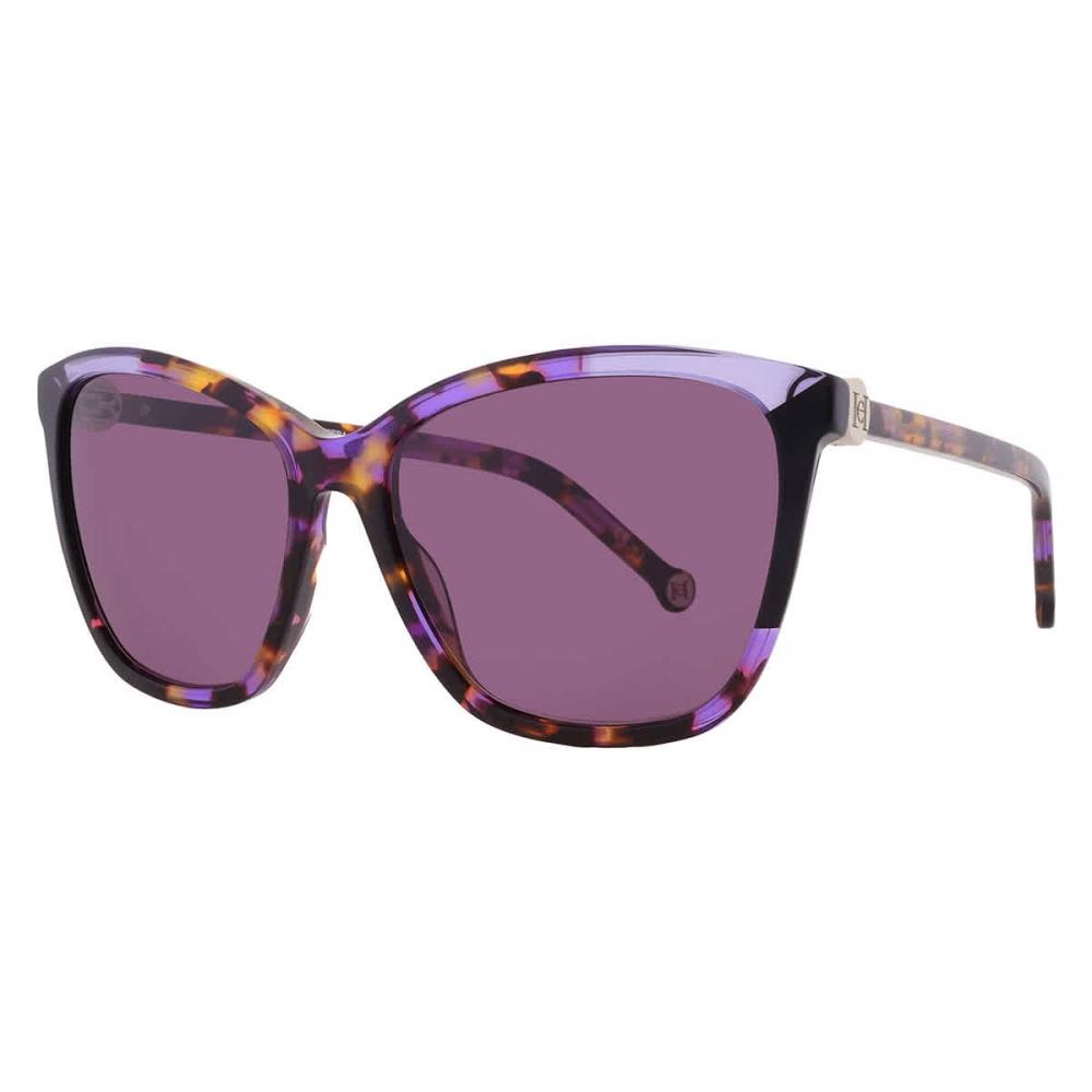 Carolina Herrera Violet Butterfly LadieS SunglaSSeS Ch 0052 S 0f0t Ur 58 Multi
