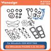 Set Complet Garnituri Motor Kit Garnituri Revizie Potrivit 3.5 L 24V Pentru Mitsubishi PAJERO Europa V65W V75W 6G74 3.5L V6 1998-2008 MD977502