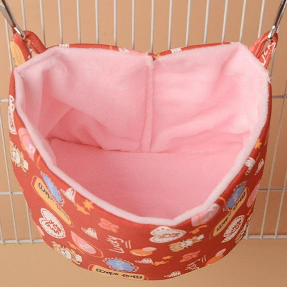 Hang Hamster Hammock Plush Small Pet Nest Creative Guinea Pig Sleeping Bag  Bunny