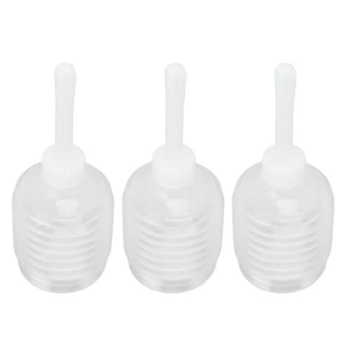10 Easy-to-Use Portable 200ml Enema Bulbs (White)