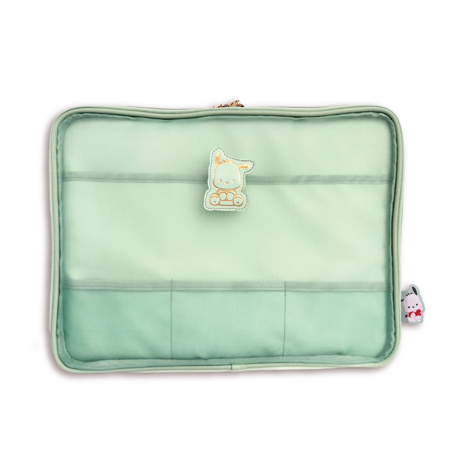 

Чохол Allone з персонажами Sanrio Покко x x Ідеально підходить для перенесення ноутбука або Матеріал з ворсом для безпеки Включає місце для зберігання Милий 13-дюймовий зелений