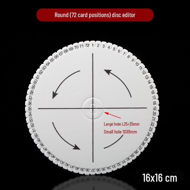 Handgewebte Rahmenflechtmaschine: Rotes Seilarmband- und Halskettenwerkzeug