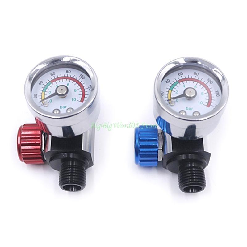 24TE Air Adjusting Regulator for Valve with Pressure Gauge Air Compressor Oil Water Separator for Spray Guns and Pnuematic